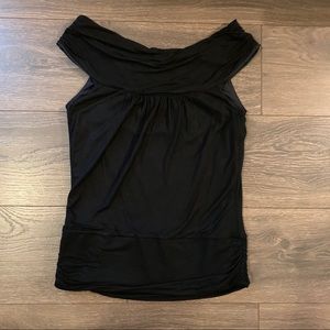 White House Black Market Black Blouse, Size XS